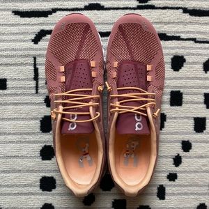 On cloud athletic sneakers